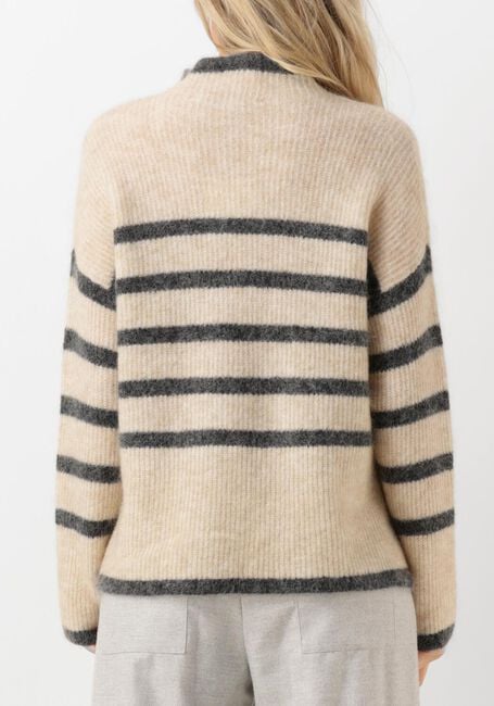 Zand SECOND FEMALE Trui OVALIS KNIT T-NECK - large