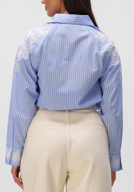 Lichtblauwe BRUUNS BAZAAR Blouses MESQUITEBBKALOE BLOUSE - large