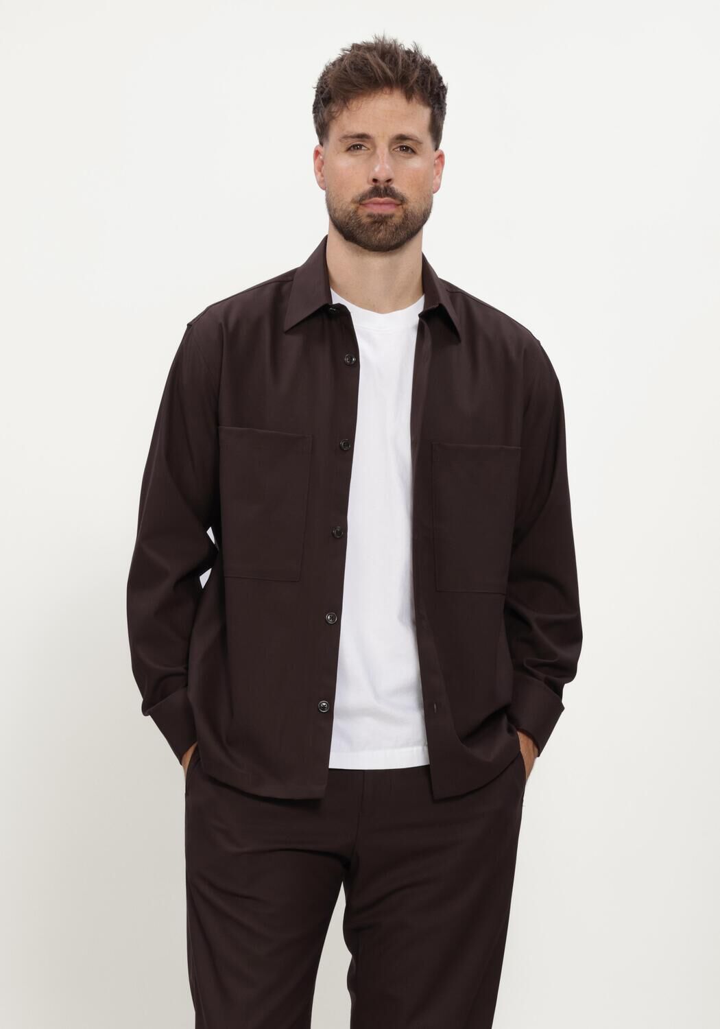Bruine NN.07 Overshirt FREDDY 10037 - large