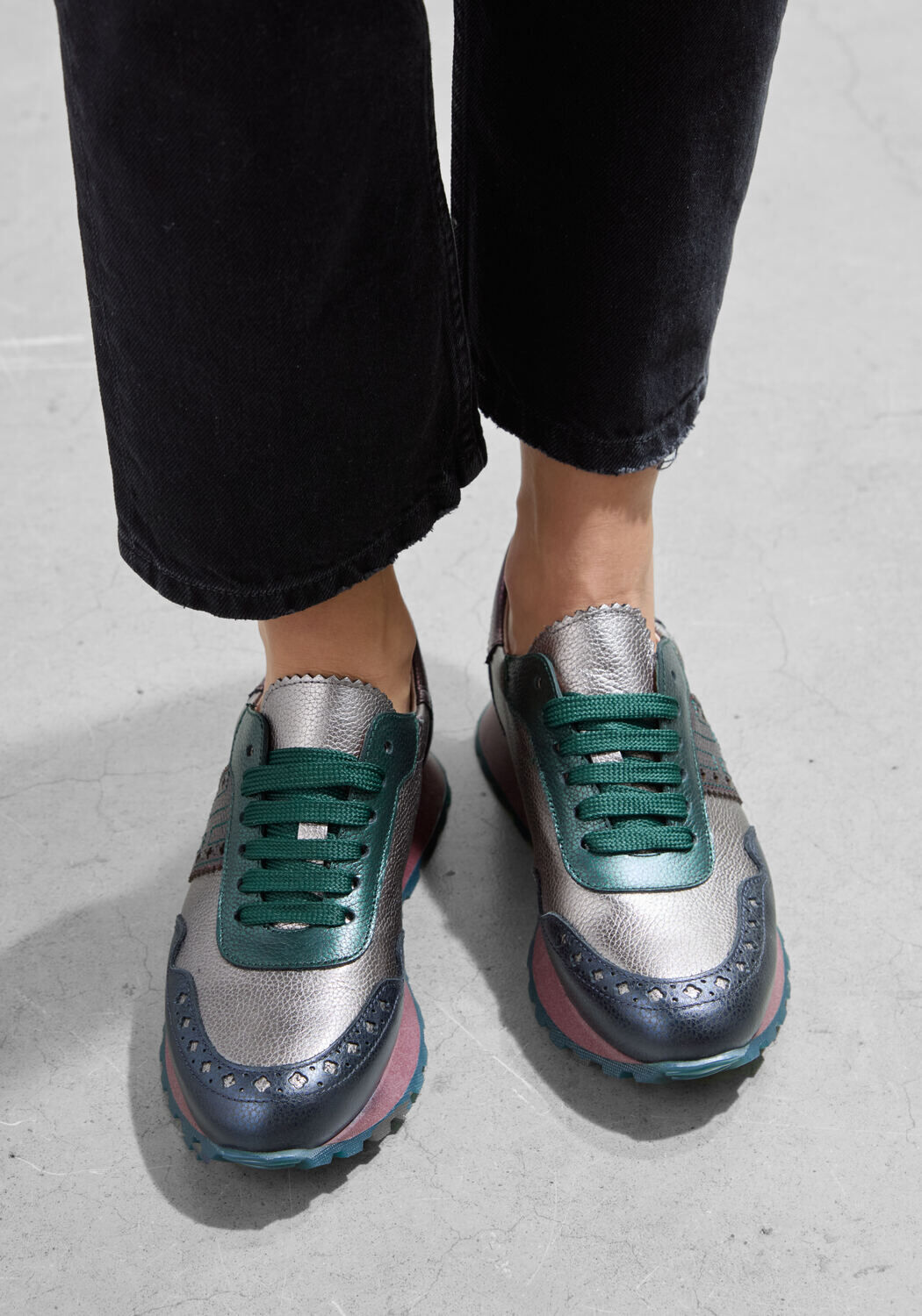 Groene HISPANITAS Sneakers CHI243623 - large