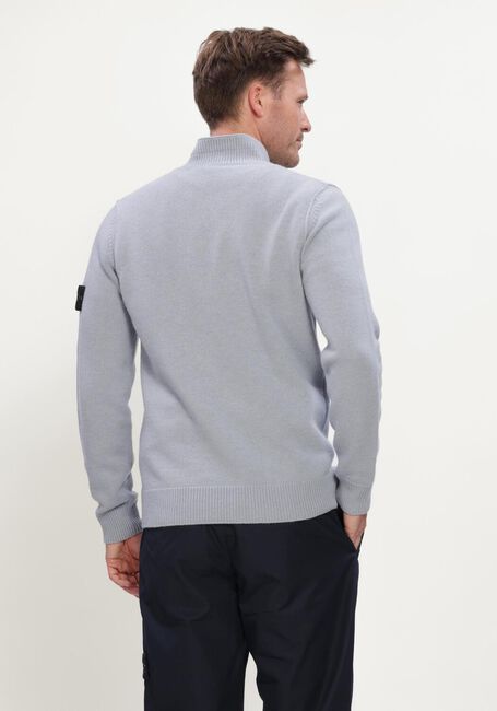 Lichtgrijze STONE ISLAND Trui LS POLO S00A3 - large
