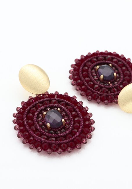 Bordeaux LOTT. GIOIELLI Sieraad CE SI FILLED OVAL 3 RINGS W/ STONE M - large