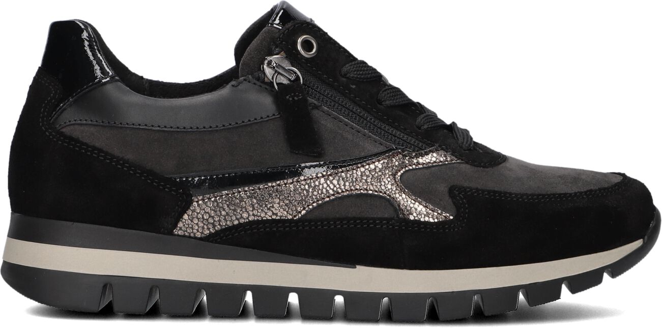 Gabor Lage Sneakers Dames 437, Maat: 39, Materiaal: Suède, Kleur: Grijs
