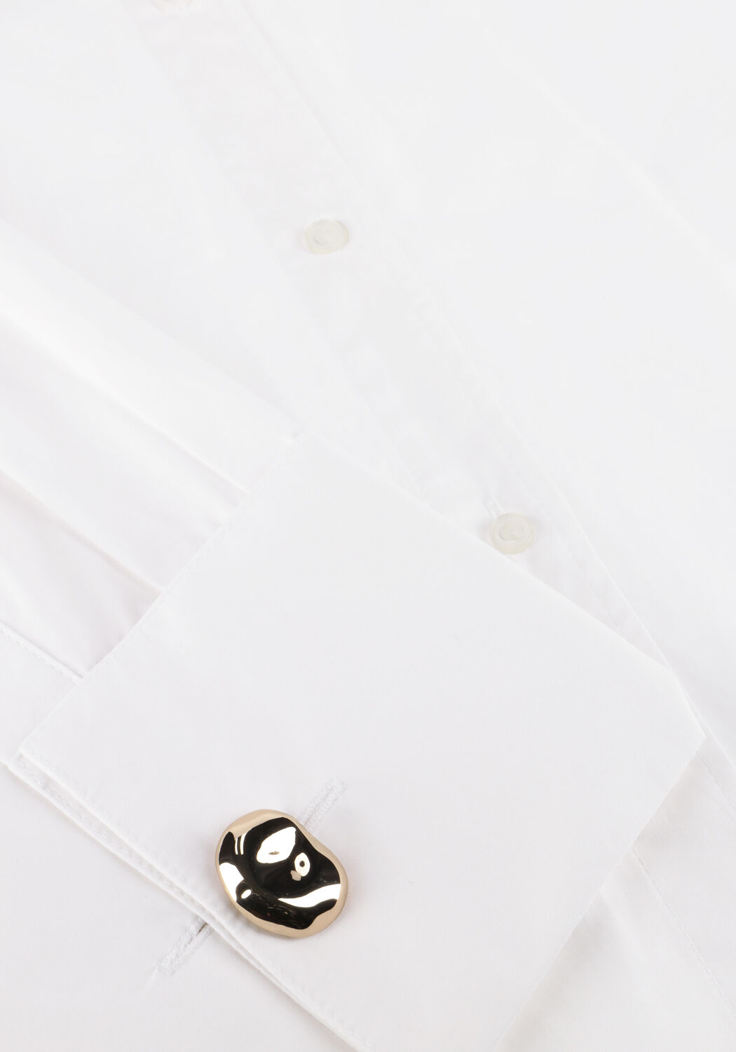 Witte HERSKIND Top CLARA SHIRT - large