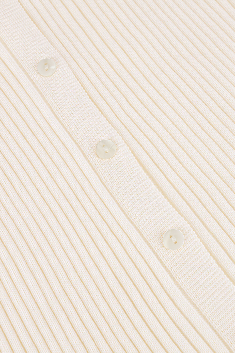 Ecru HERSKIND Truien/vesten TURNER KNIT CARDIGAN - large