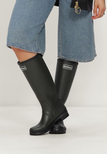 Groene BARBOUR Regenlaarzen BARBOUR ABBEY TALL WELLY - large