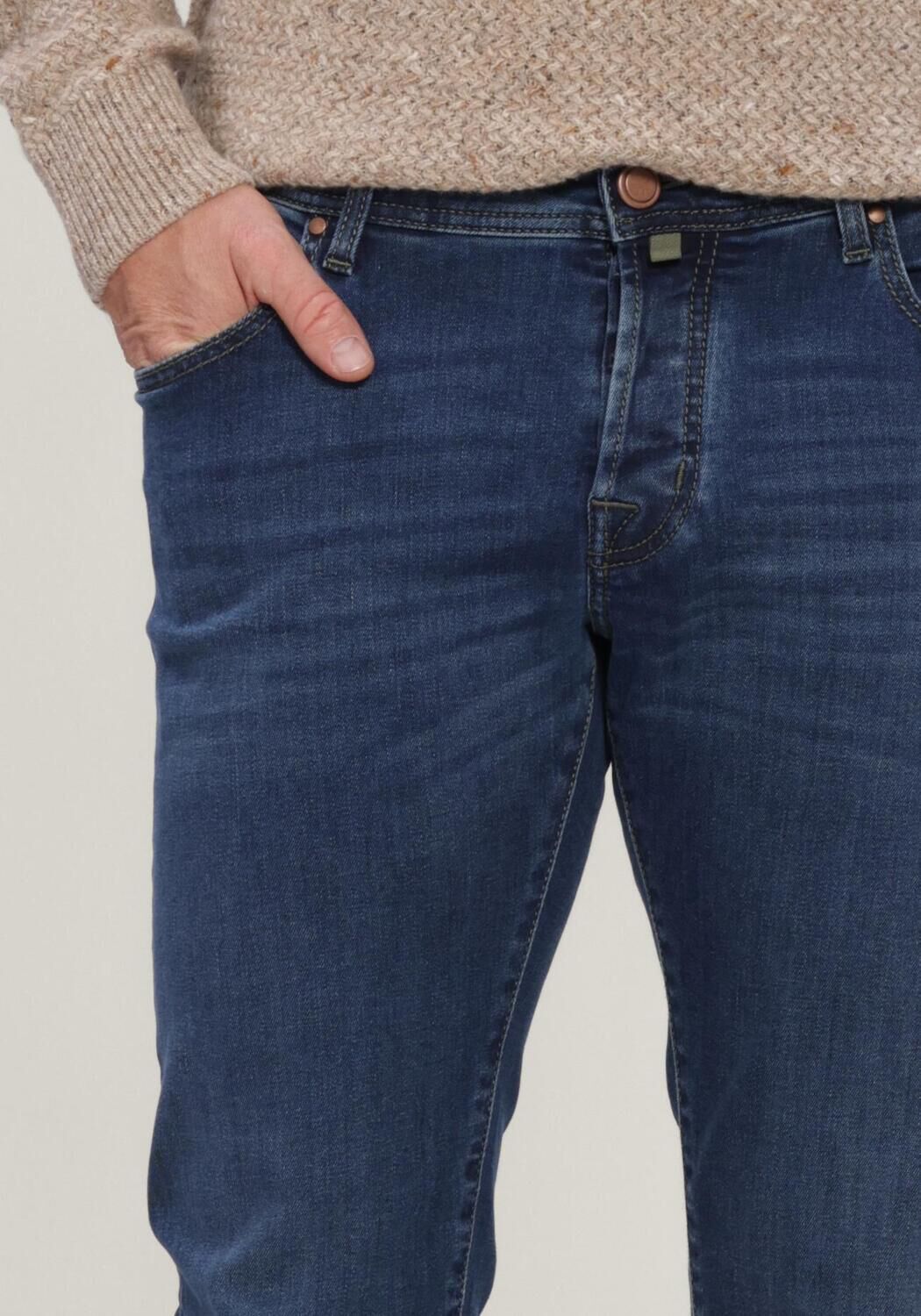 Blauwe JACOB COHEN Straight leg jeans PANT 5 PKT SUPER SLIM FIT NICK SLIM - large