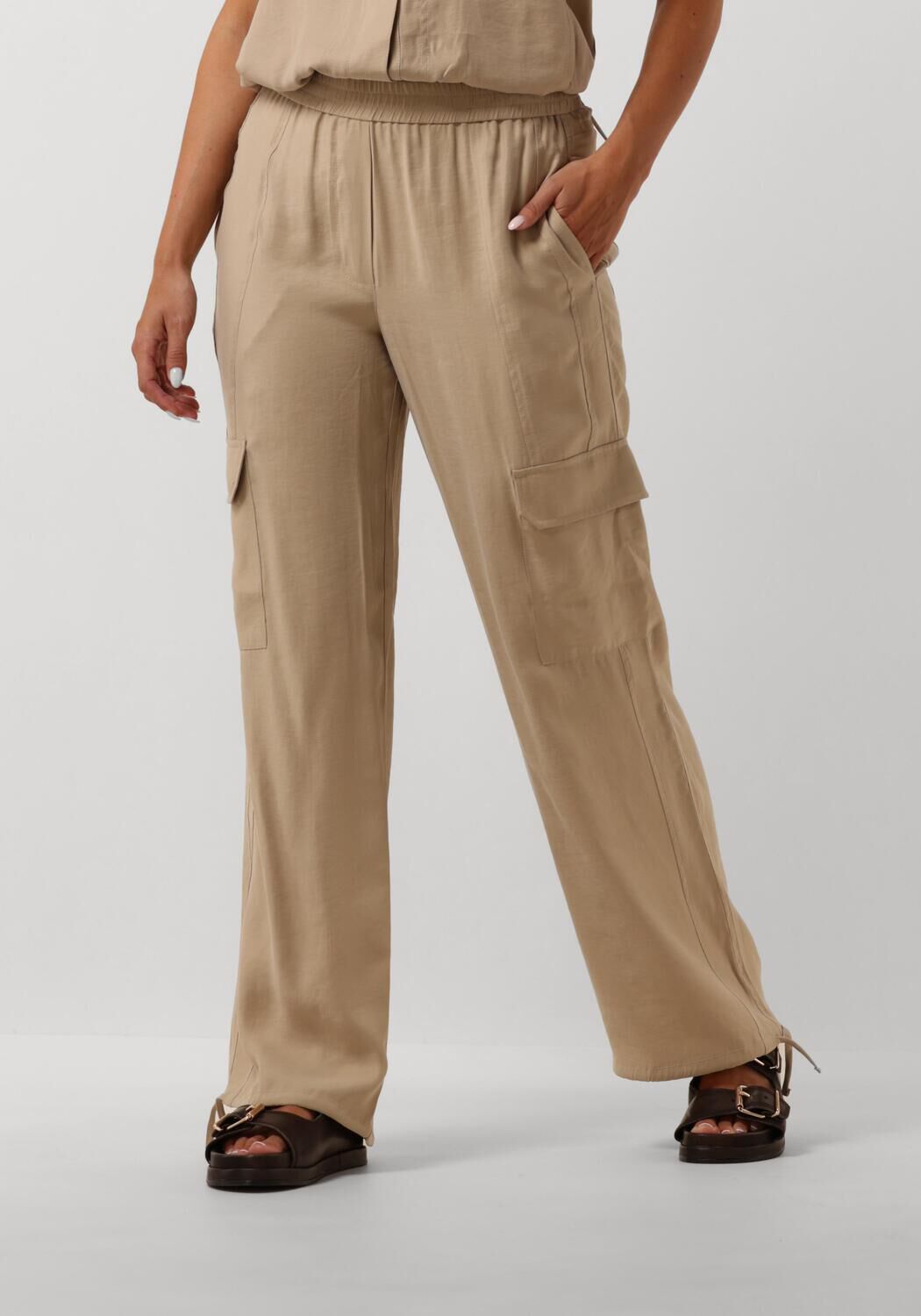 Dante6 Cargobroek Dames Aesthetic, Maat: L, Kleur: Zand