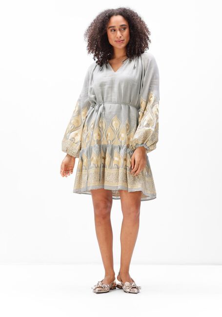 Grijze GREEK ARCHAIC KORI Mini jurk S26K-4033173 - large
