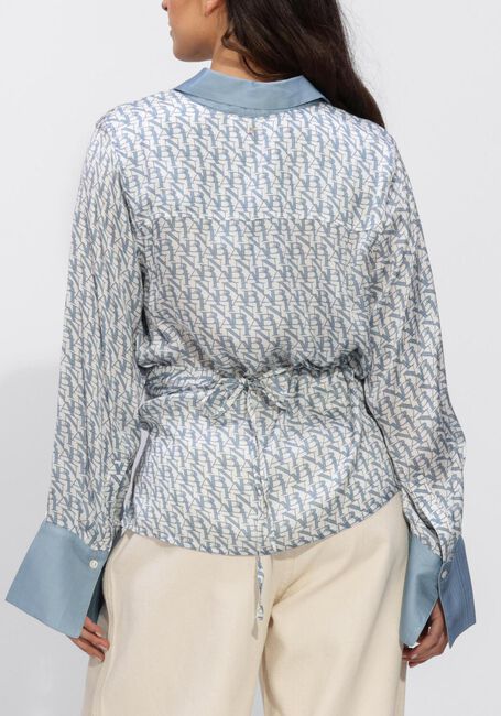 Blauwe IBANA Blouses TATUM OBLIQUE - large