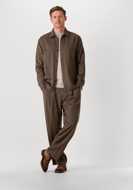 Bruine NN.07 Wijde broek KAY 10006 - large