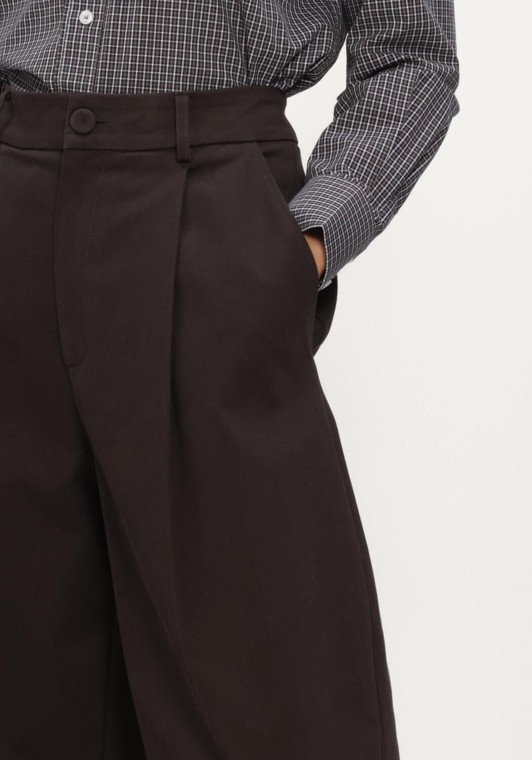 Bruine JANICE Pantalon BARREL BALTI - large