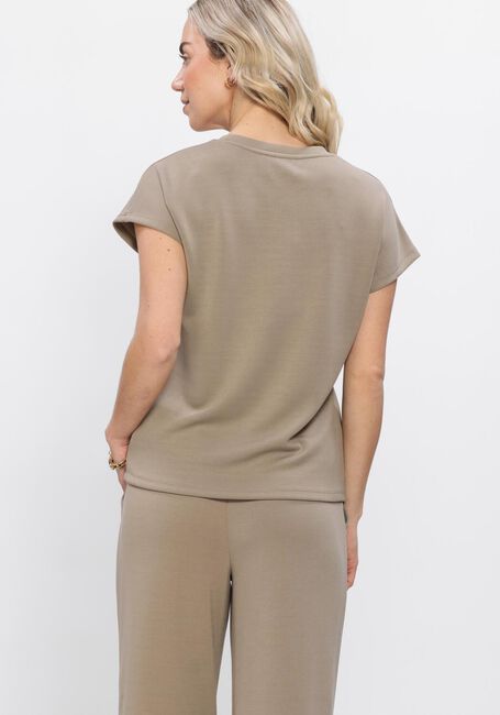 Taupe AIMEE THE LABEL T-shirt INGRID - large