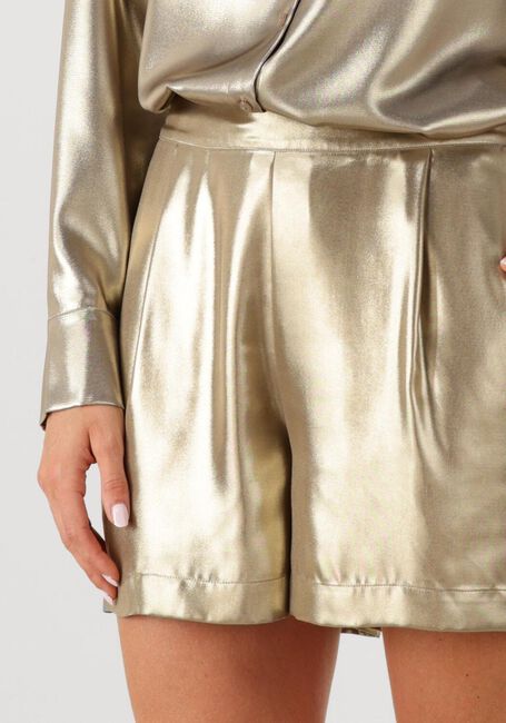 Gouden DANTE6 Broeken LEVINE METALLIC SHORTS - large