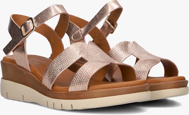 Roségouden STEFANO LAURAN Sandalen met hak MET KOORD SANDAAL Roségouden STEFANO LAURAN Sandalen met hak MET KOORD SANDAAL - large