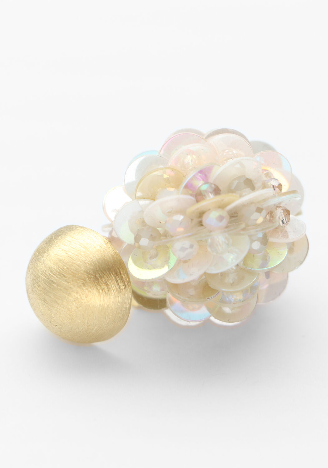 Goudkleurig LOTT. GIOIELLI Oorbellen FINE SEQUIN GLOBE S - large