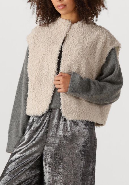 Ecru KNIT-TED Gilet JOSHIE - large