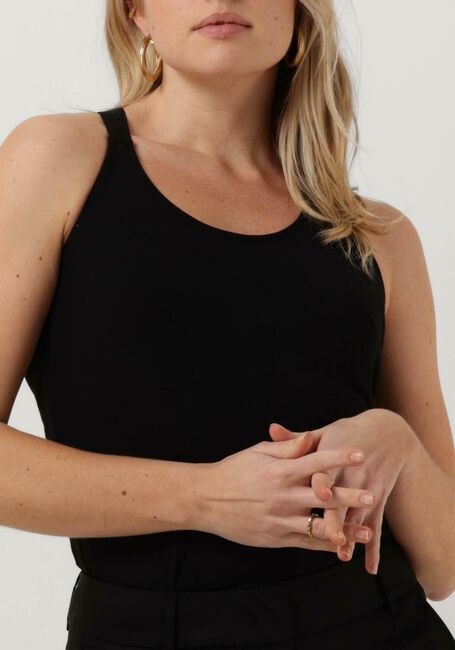 Zwarte SUMMUM Top TOP CROSSBAND (3S3720) - large