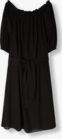 Zwarte NOTRE-V Maxi jurk NV-DANYA OFF SHOULDER DRESS - medium
