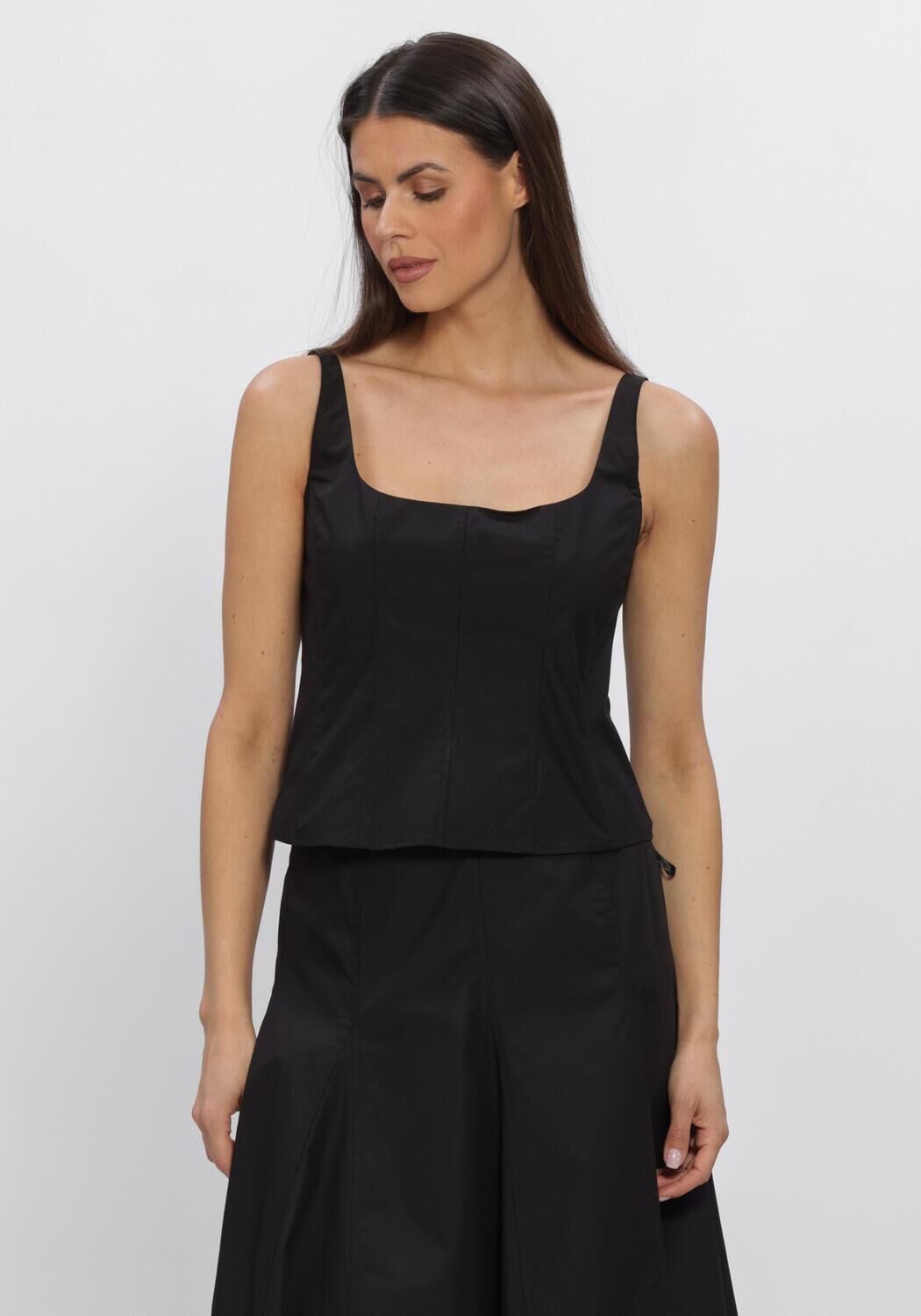 Zwarte HERSKIND Top FREJA TOP - large