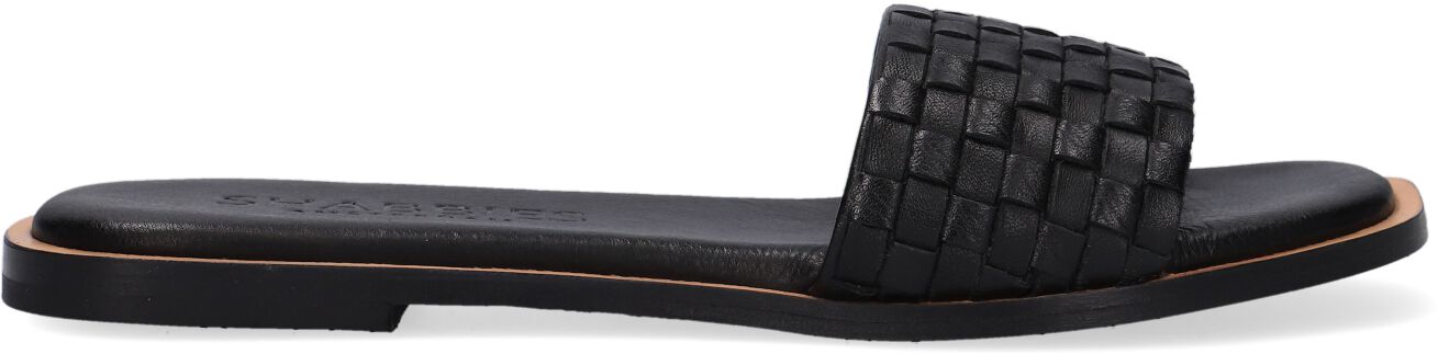 Shabbies Slippers
Dames 170020171, Maat: 36, Materiaal: Leer, Kleur: Zwart