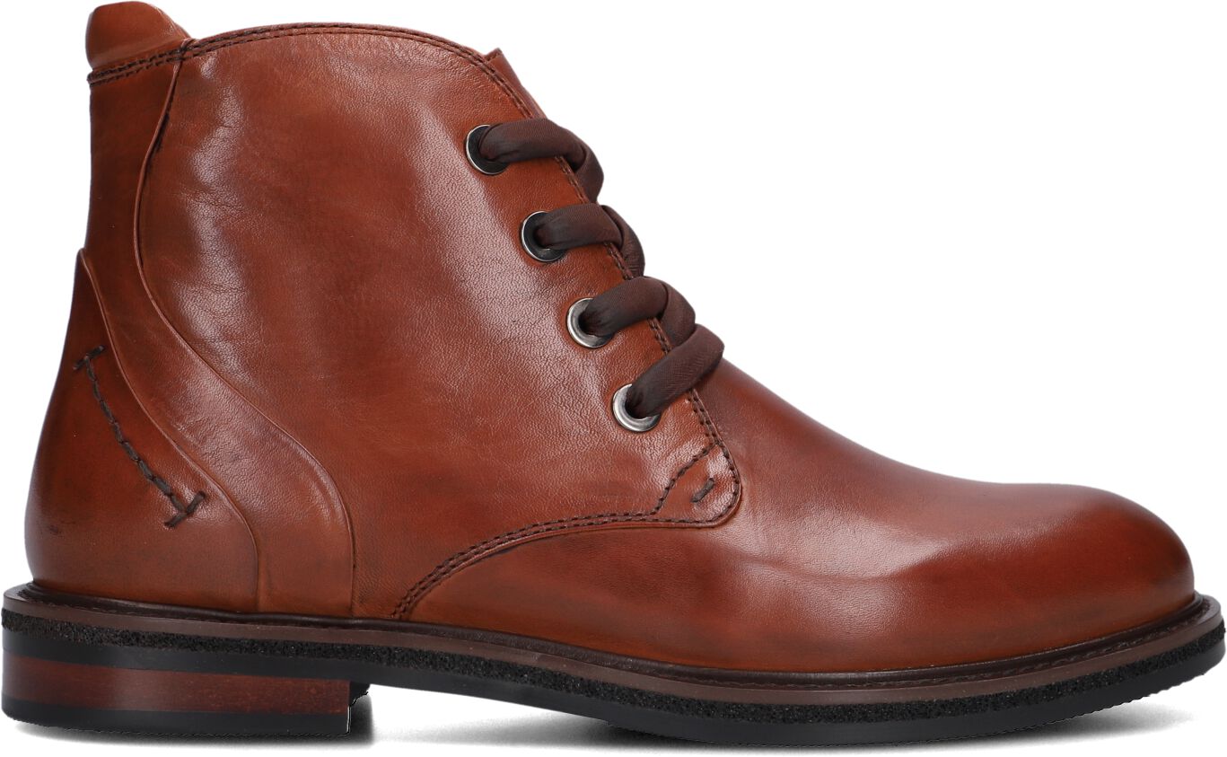 Maripe Veterboots Dames Priscilla, Maat: 37, Materiaal: Leer, Kleur: Bruin