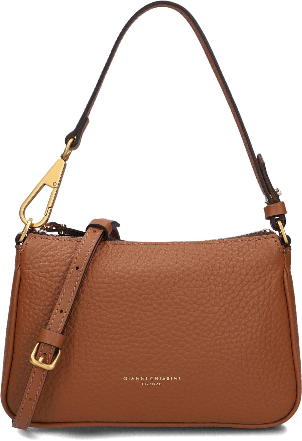 Gianni Chiarini Schoudertas
Dames Brooke 8750, Materiaal: Leer, Kleur: Cognac afbeelding