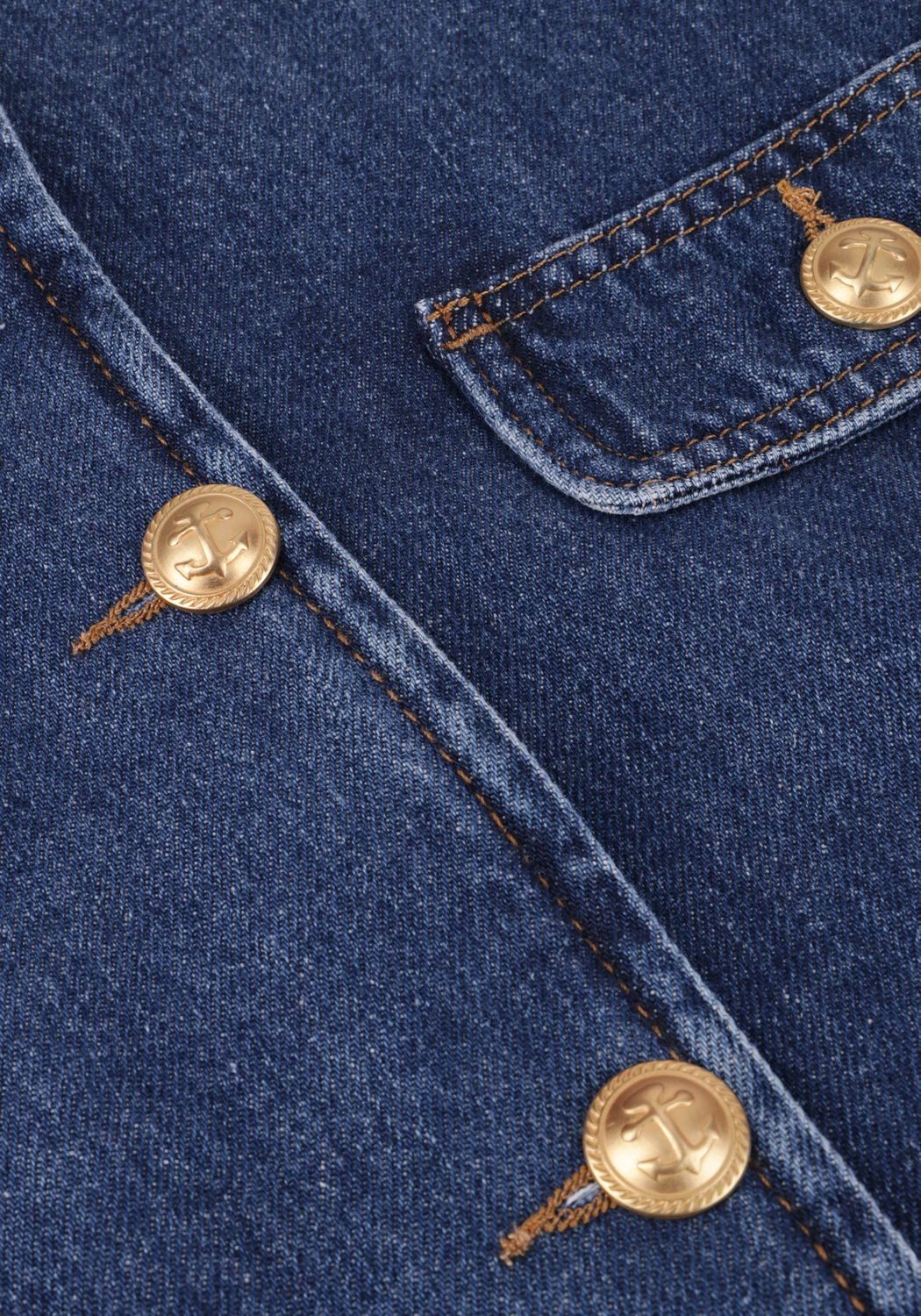 Blauwe VANESSA BRUNO Spijkerjas DEANA - large