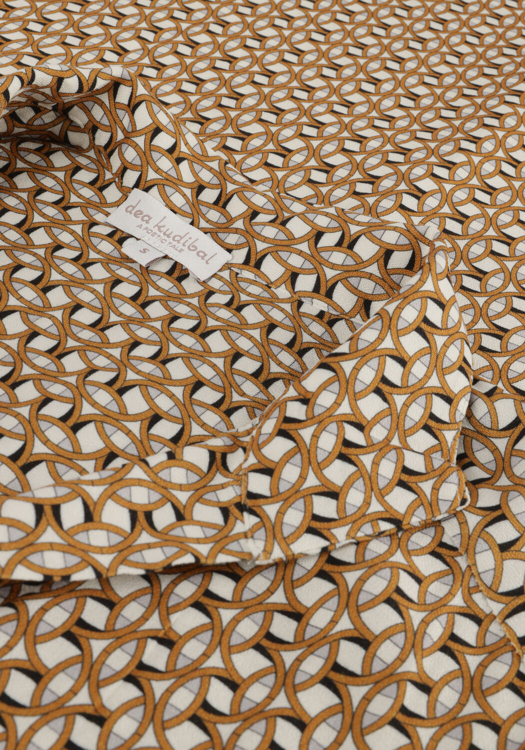 Bruine DEA KUDIBAL Mini jurk KAMILLE EV - large