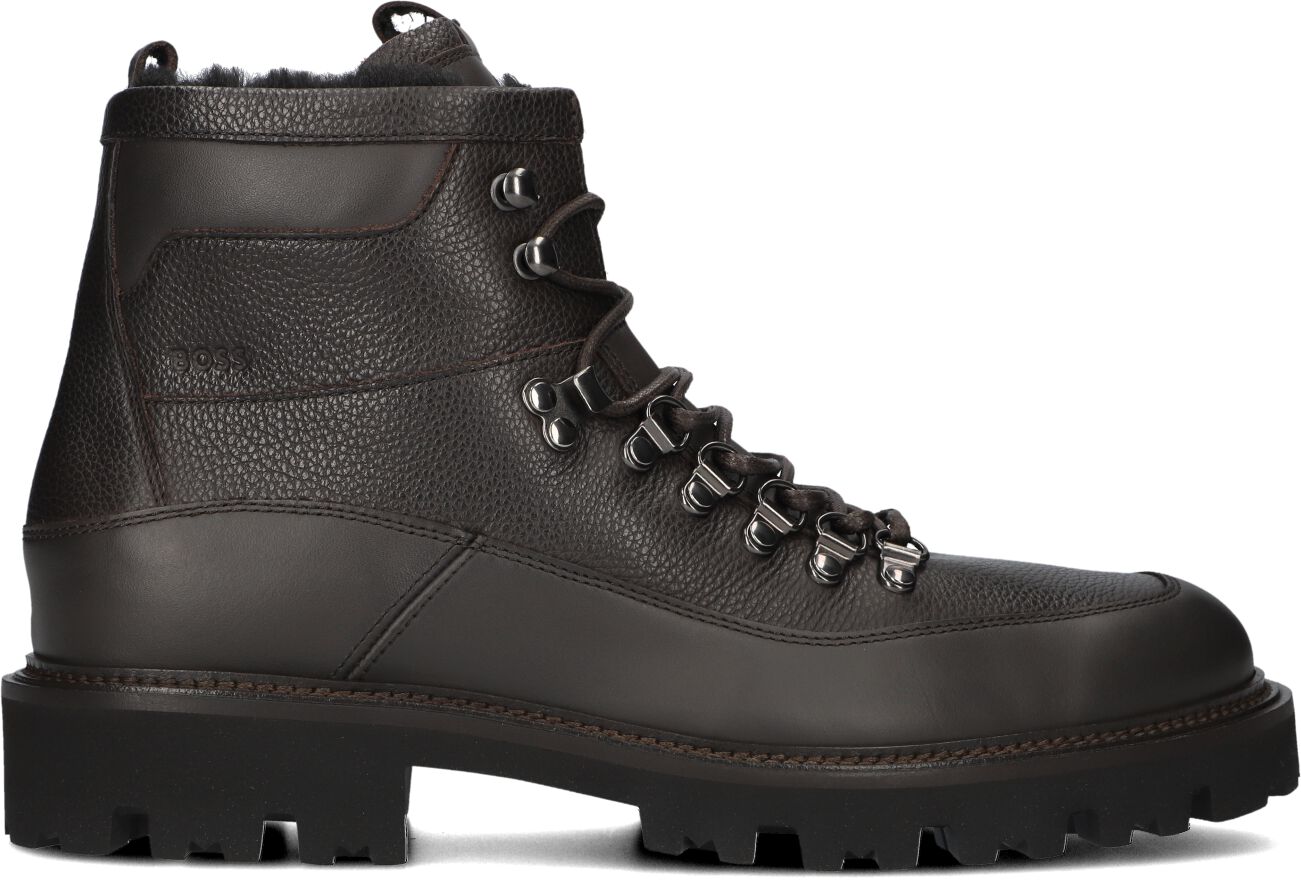 Boss Veterboots Heren Julyo_halb, Maat: 45, Materiaal: Leer, Kleur: Bruin