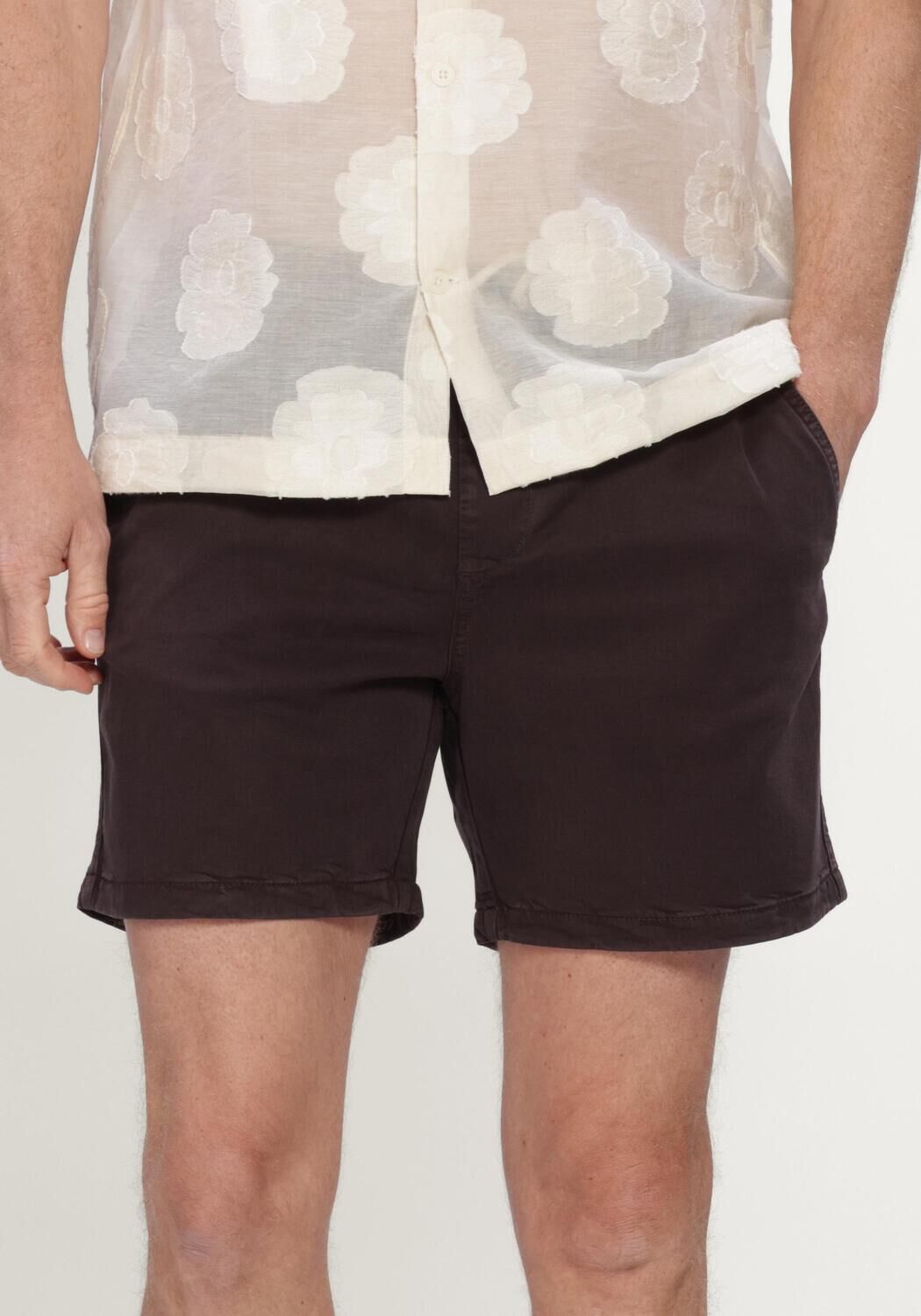 Taupe NN.07 Korte broek GREGOR SHORTS 1154 - large