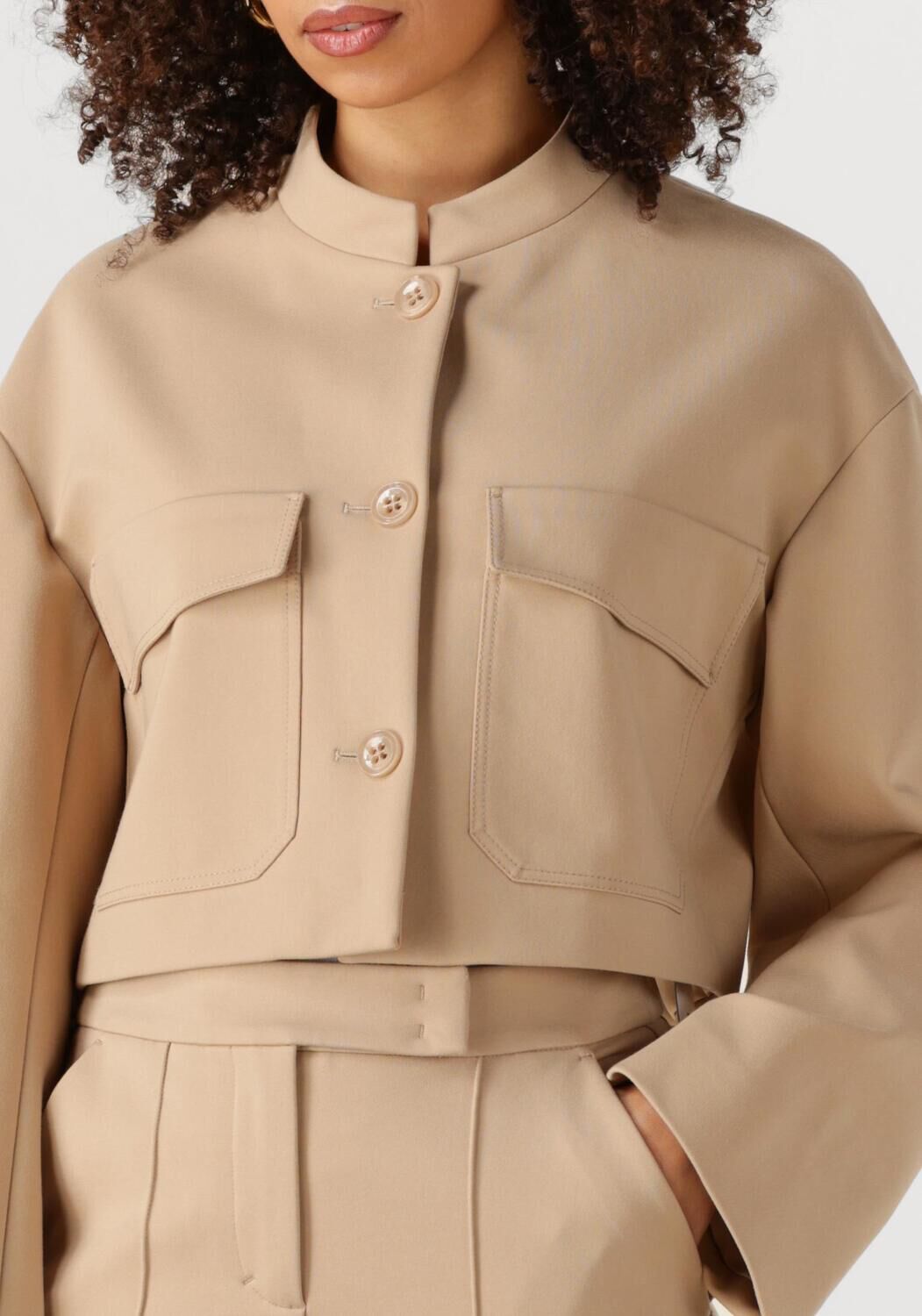 Beige DOROTHEE SCHUMACHER Jack EMOTIONAL ESSENCE JACKET - large