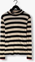 Zwarte SUMMUM Tops & T-shirts TURTLE NECK TOP SHEER JERSEY STRIPE Zwarte SUMMUM Tops & T-shirts TURTLE NECK TOP SHEER JERSEY STRIPE - medium
