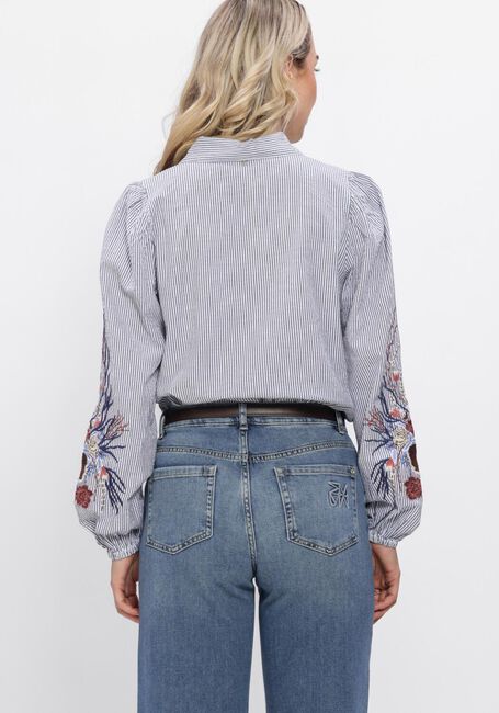 Blauwe MOS MOSH Blouses MMCIU OXFO SHIRT - large