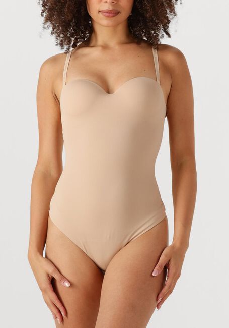 Beige WOLFORD Top MAT DE LUXE FORMING STRING BODY - large
