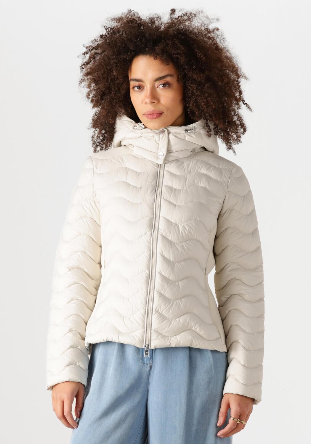 Beaumont Jack Dames Kimmy Jacket, Maat: 36, Kleur: Wit afbeelding 1