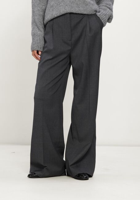 Donkergrijze FILIPPA K Wijde broek DARCEY WOOL TROUSERS - large