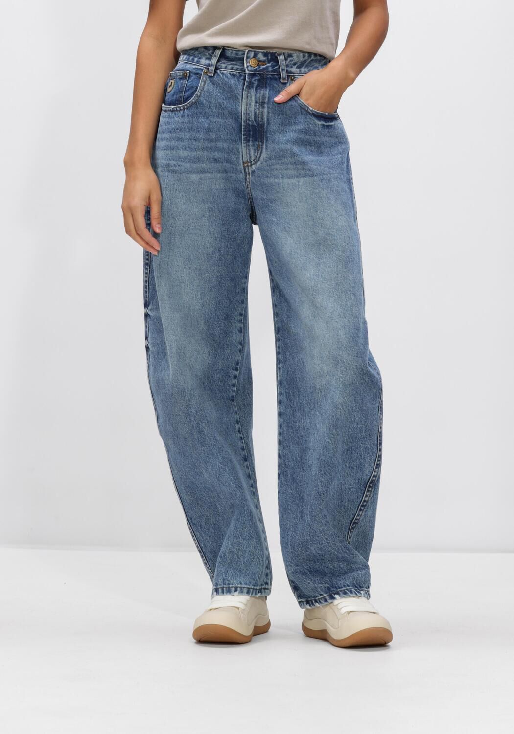 Blauwe LOIS JEANS Wide jeans DALI - large