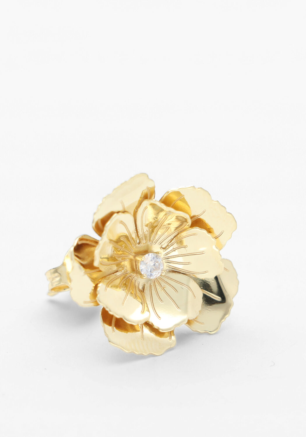 Goudkleurig LOTT. GIOIELLI Oorbellen EARRING FLOWER S - large