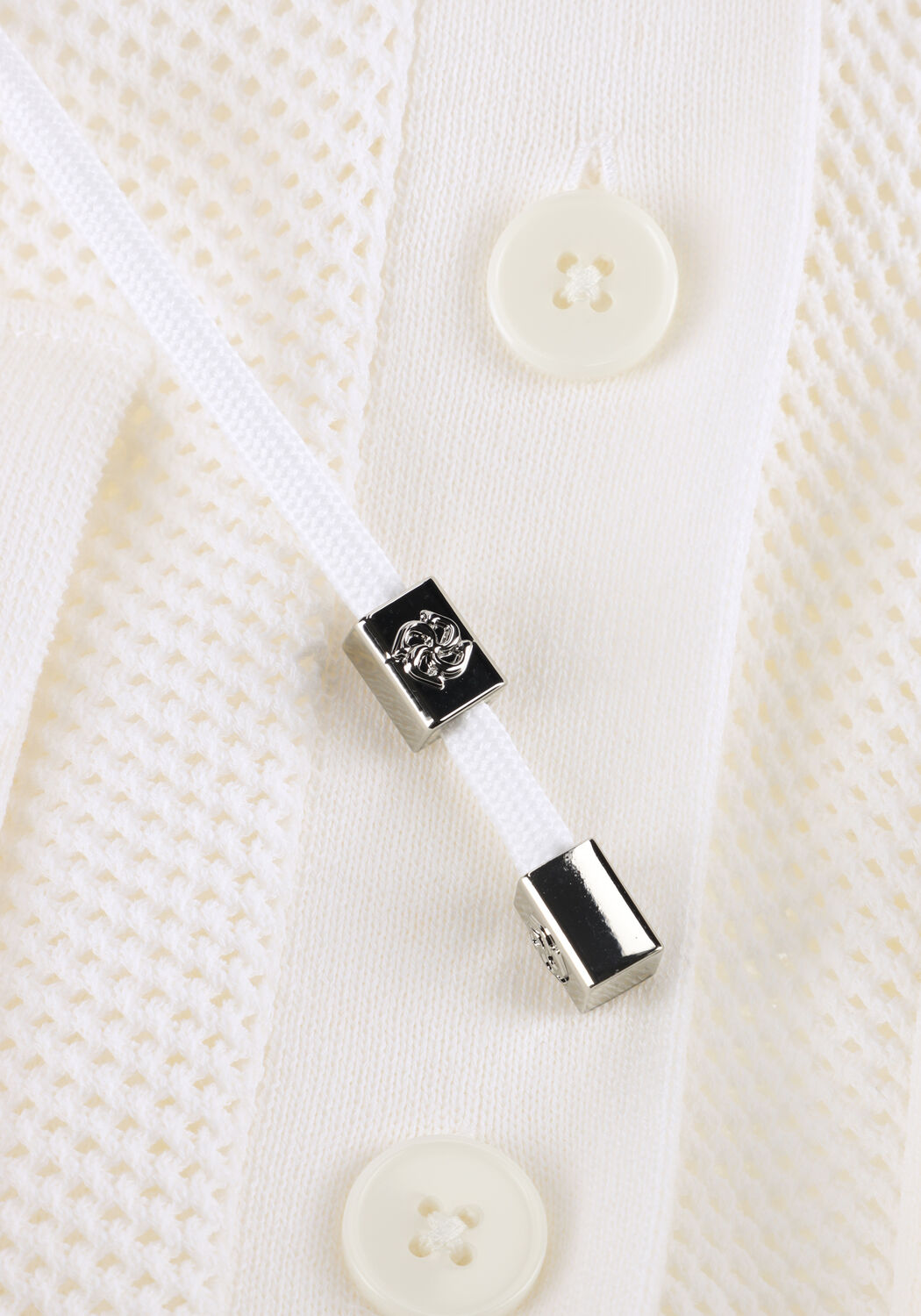 Witte DOROTHEE SCHUMACHER Vest COTTON COOLNESS - large