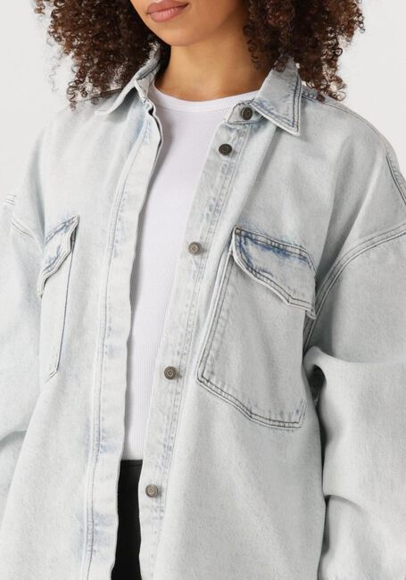Lichtblauwe AMERICAN VINTAGE Blouses JOYBIRD-B - large