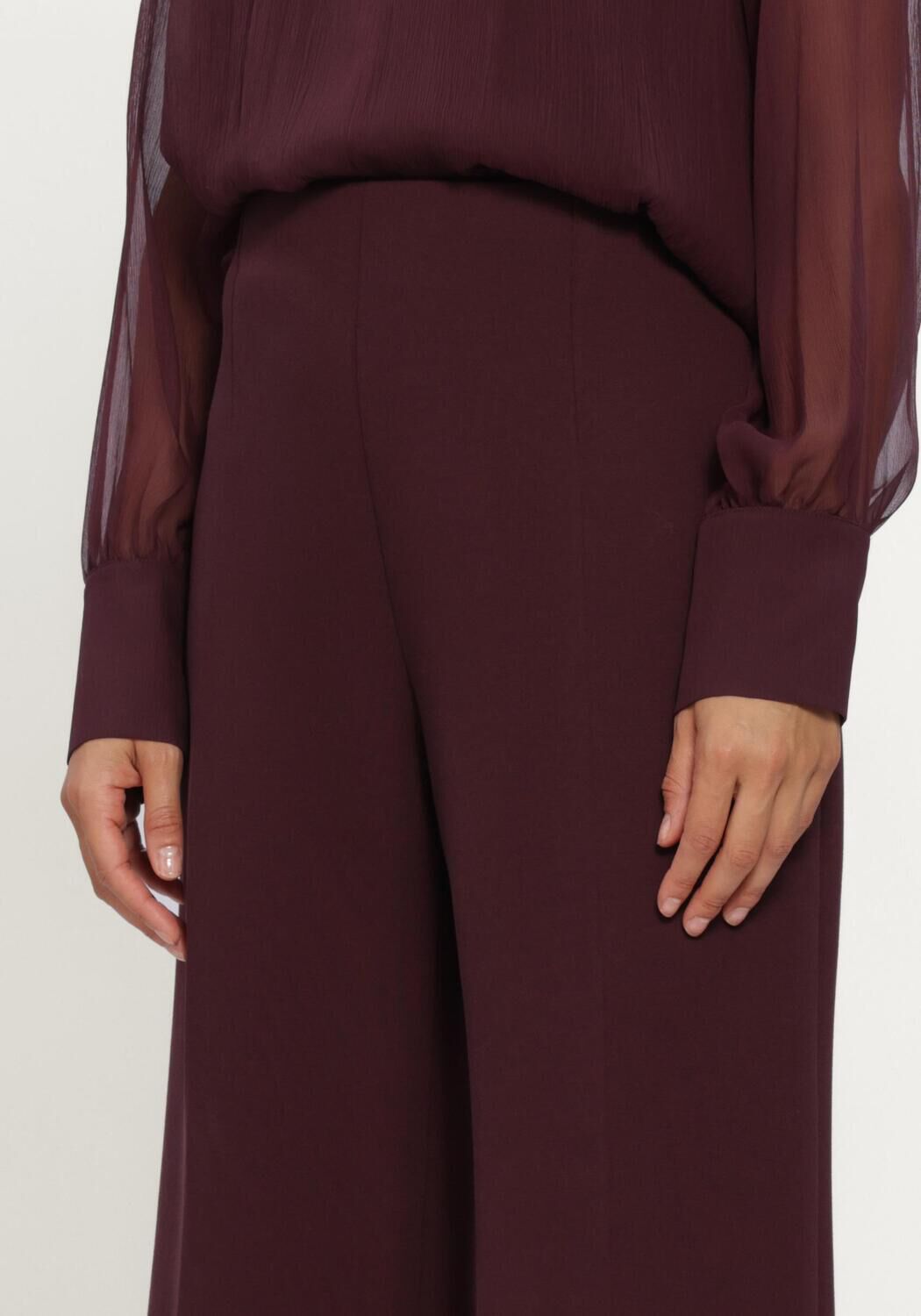 Bordeaux NATAN Wijde broek PANTALON DROIT - large