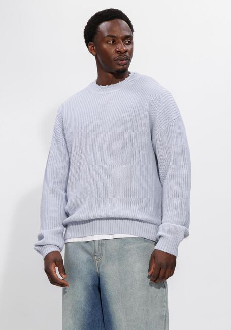 Lichtblauwe NEW AMSTERDAM SURF ASSOCIATION Trui BIG LOGO CREWNECK - large