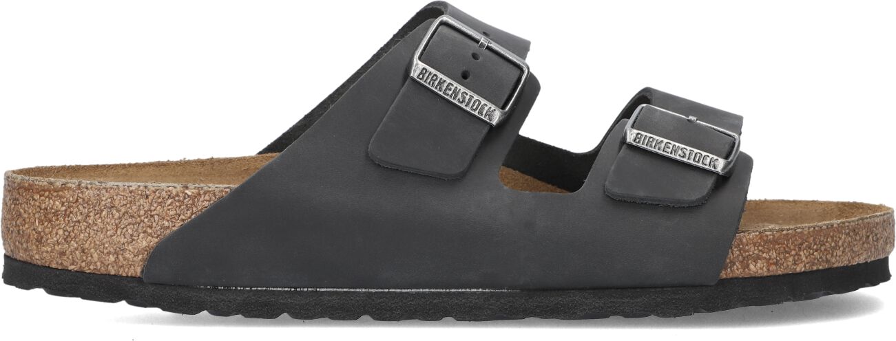 Birkenstock Slippers
Heren Arizona Led, Maat: 39, Materiaal: Leer, Kleur: Zwart