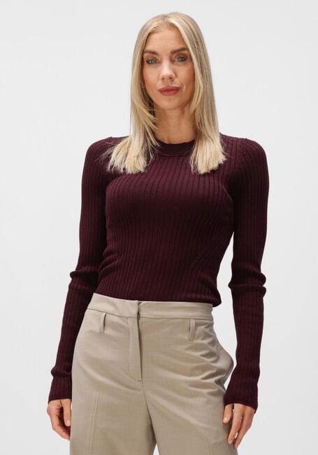 Bordeaux HERSKIND Trui DANIELLA KNIT BLOUSE - large