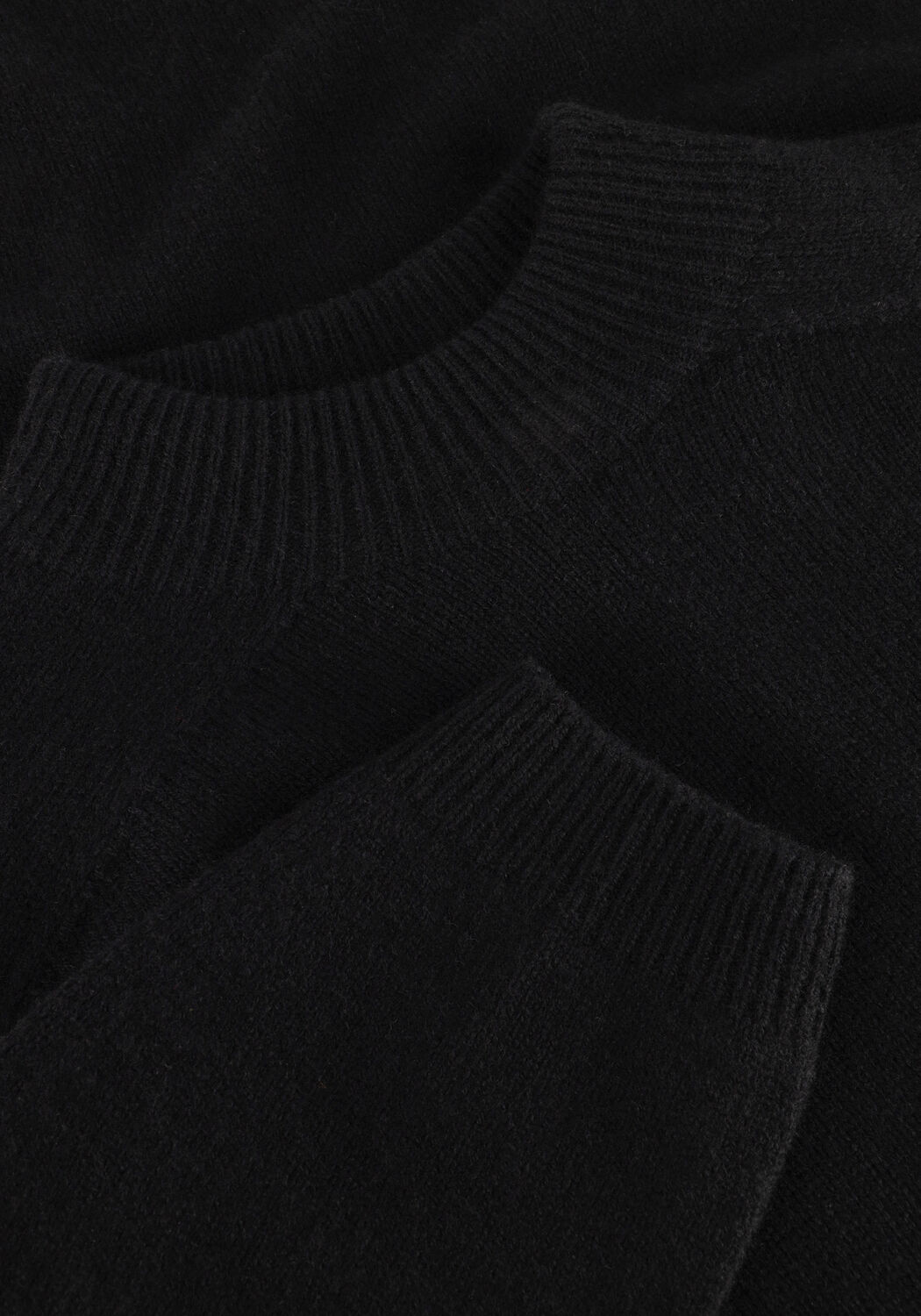 Zwarte DRYKORN Midi jurk ANTONA - large