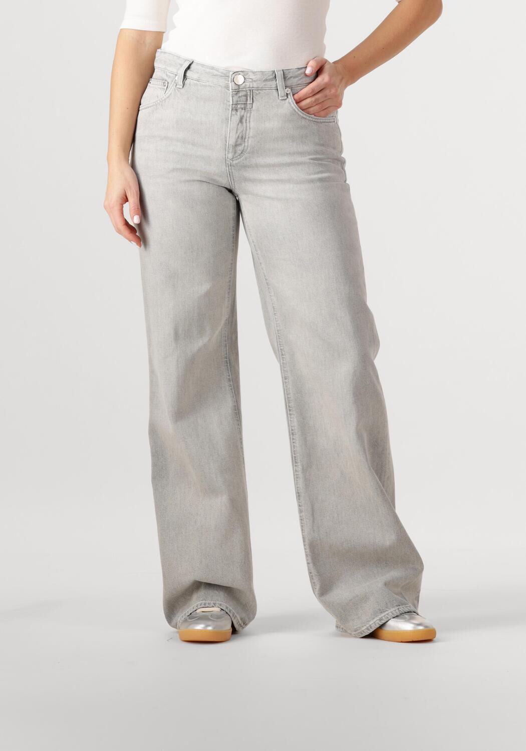 Closed Straight Leg Jeans Dames Gillan, Maat: 25/32, Kleur: Grijs