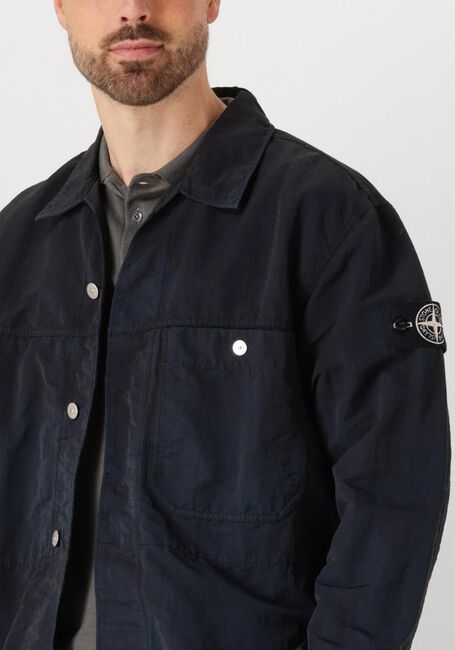 Zwarte STONE ISLAND Overshirt SHIRTS - large