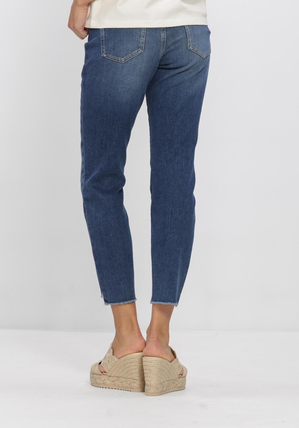 Blauwe MARC CAIN COLLECTION Mom jeans JEANS - large
