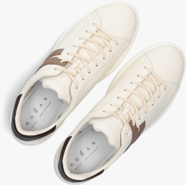 Beige HOGAN Lage sneakers H580 ALLACCIATO H SLASH Beige HOGAN Lage sneakers H580 ALLACCIATO H SLASH - large
